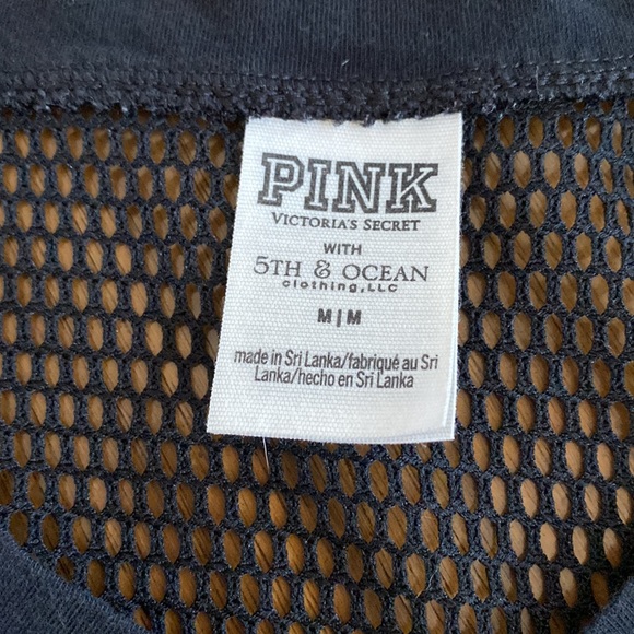 PINK VS MIAMI REDHAWKS CROPPED TEE - Picture 3 of 10